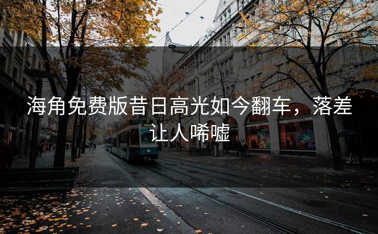 海角免费版昔日高光如今翻车，落差让人唏嘘